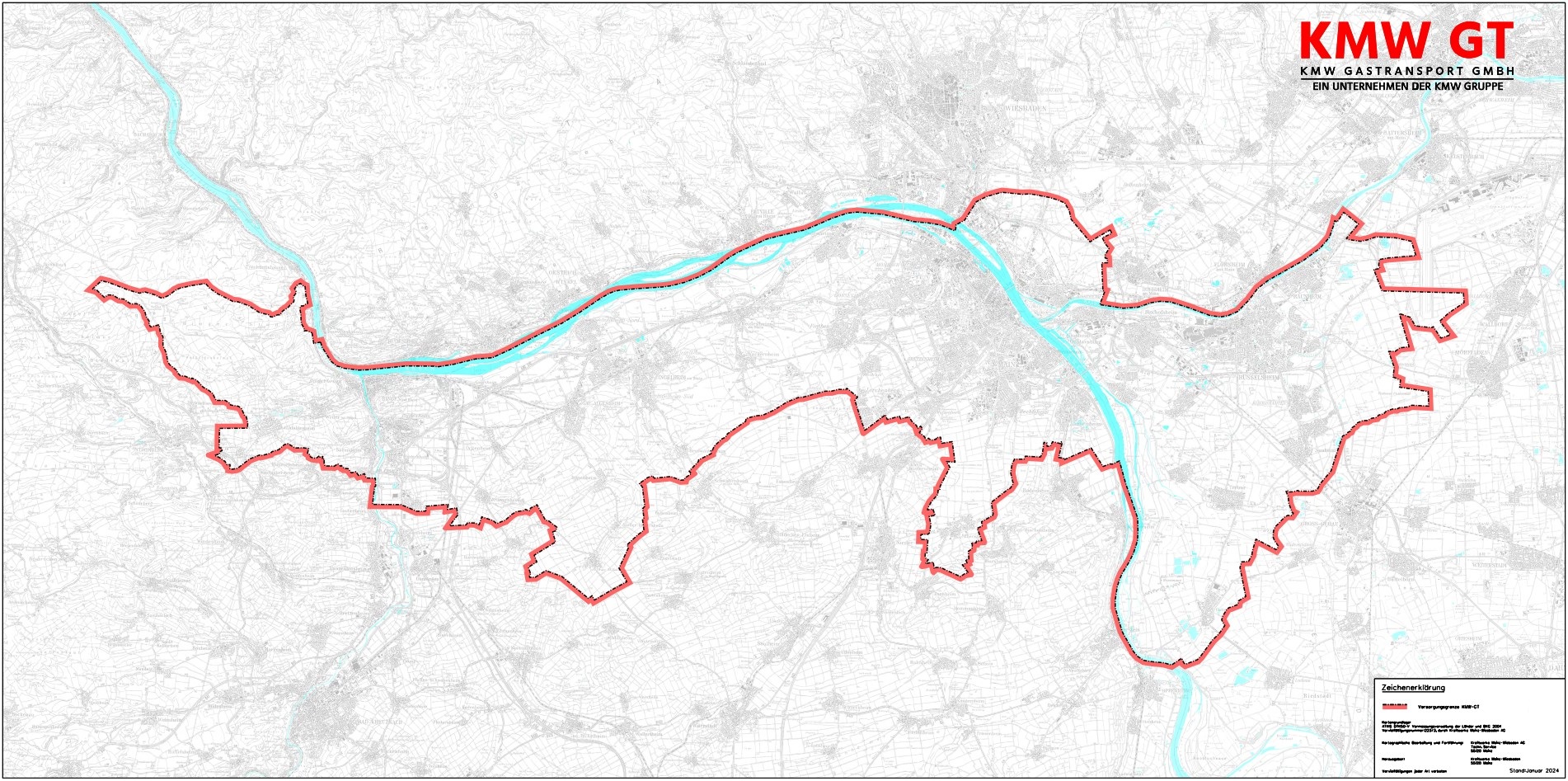 Gasnetzkarte Vorschau